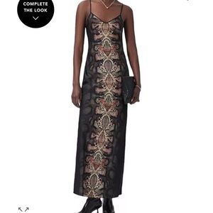 All Saints Bryony maxi dress